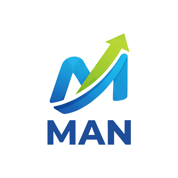 MAN logo circle